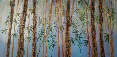 Original Abstract Expressionism Nature Paintings by Carolyn Jenkins