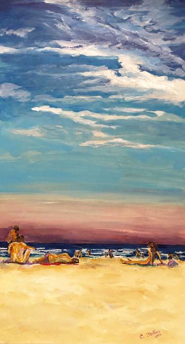 Original Beach Paintings by Carolyn Jenkins