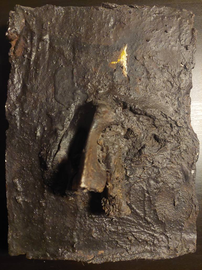 Original Conceptual Abstract Painting by Vasilis Angelopoulos