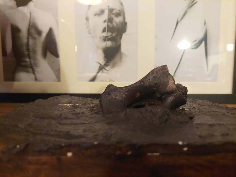 Original Conceptual Abstract Painting by Vasilis Angelopoulos