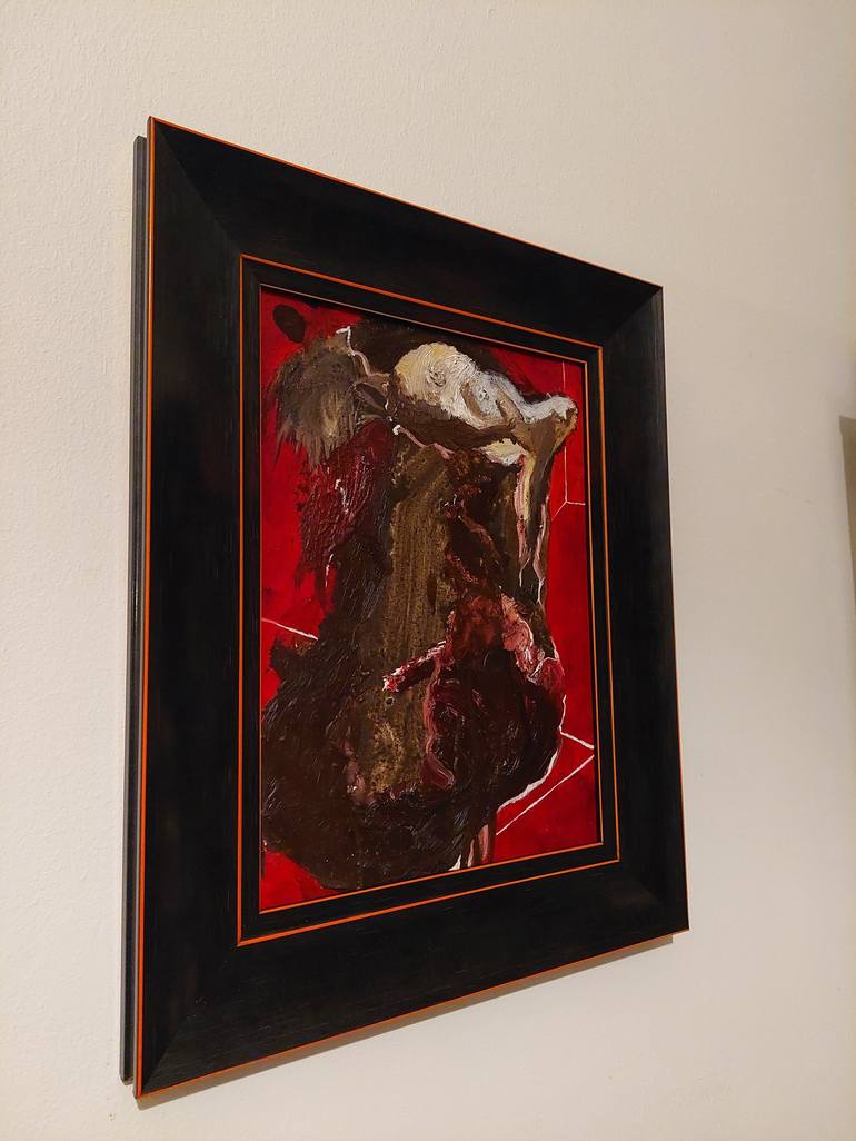 Original Mortality Painting by Vasilis Angelopoulos