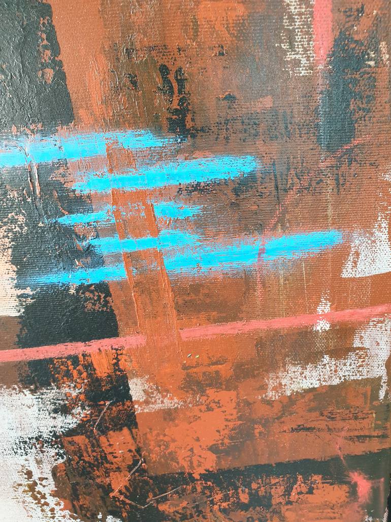 Original Abstract Expressionism Abstract Painting by Mirko Gajic
