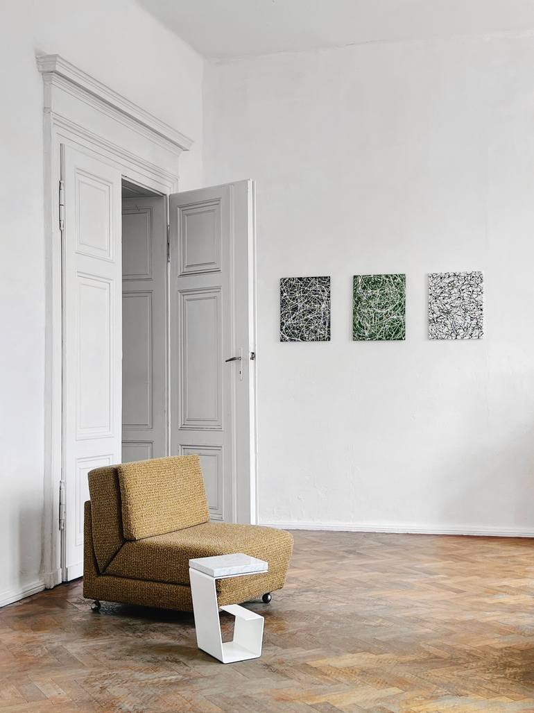 Original Modernism Abstract Painting by Patryk KiełBoń