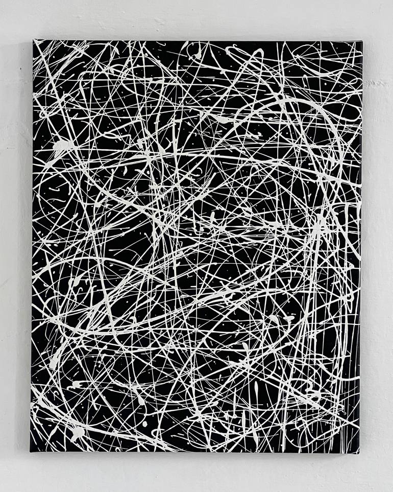 Original Modernism Abstract Painting by Patryk KiełBoń