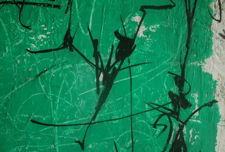 Original Abstract Fantasy Painting by Pedro Girao