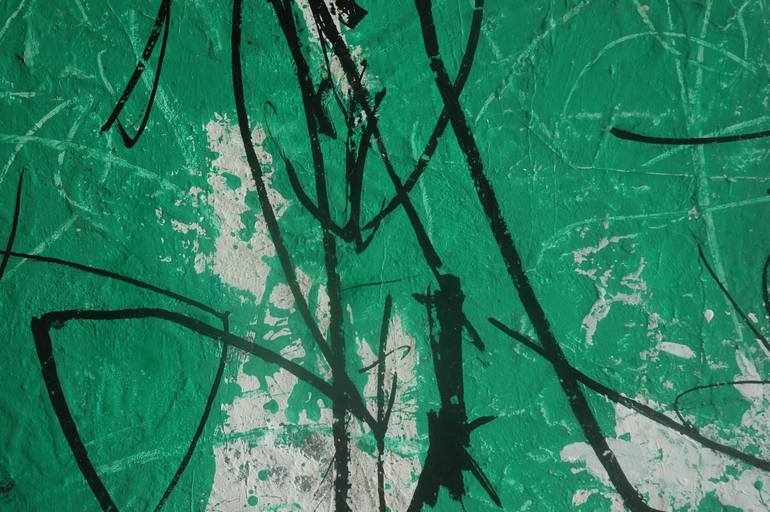Original Abstract Fantasy Painting by Pedro Girao