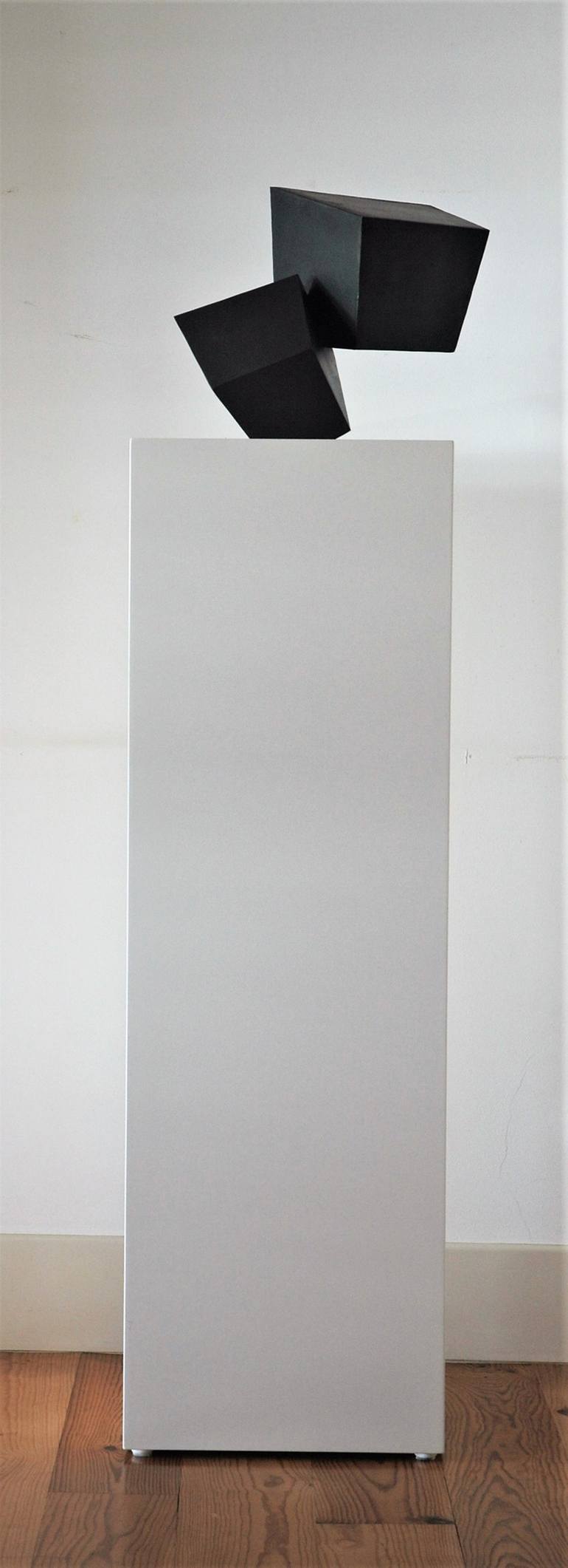 Original Minimalism Geometric Sculpture by Pedro Girao