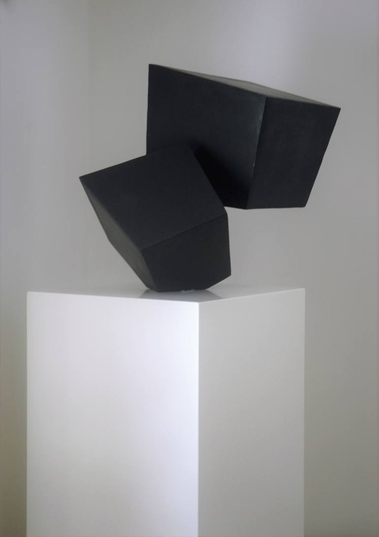 Original Minimalism Geometric Sculpture by Pedro Girao