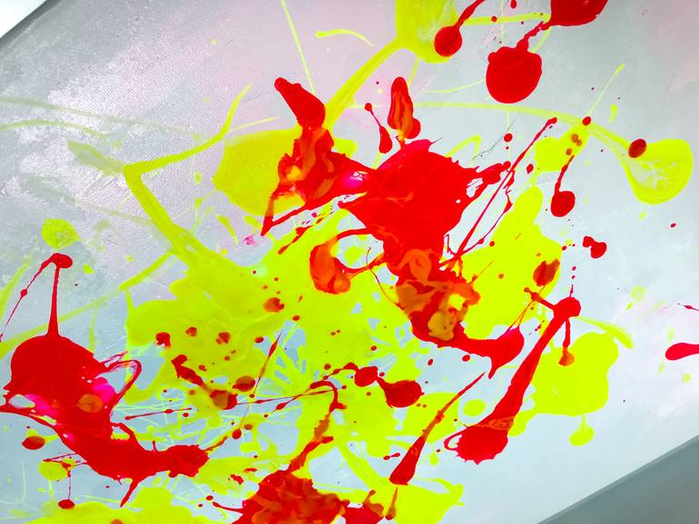 Original Abstract Expressionism Abstract Painting by Julia Kosterova