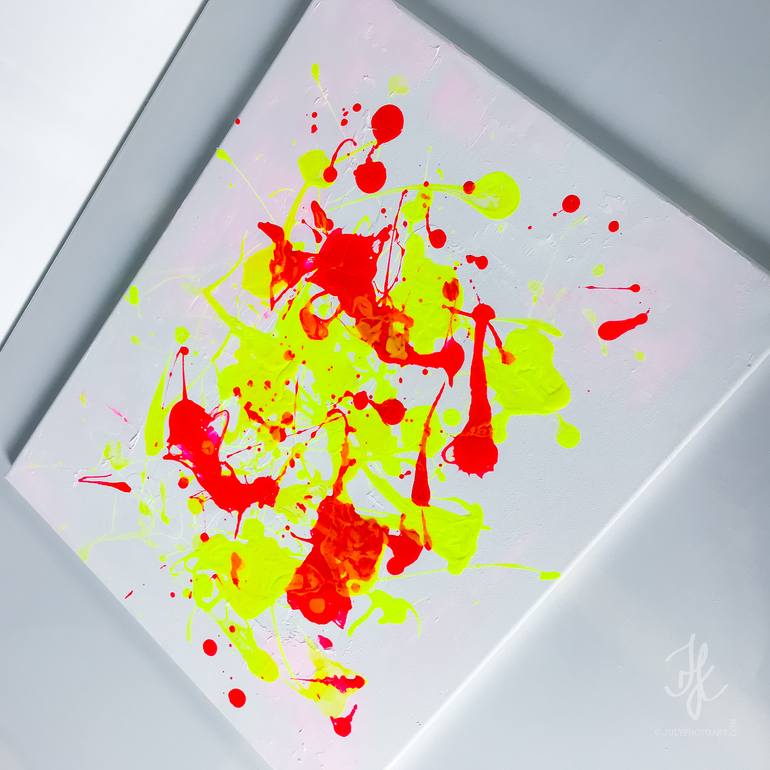 Original Abstract Expressionism Abstract Painting by Julia Kosterova