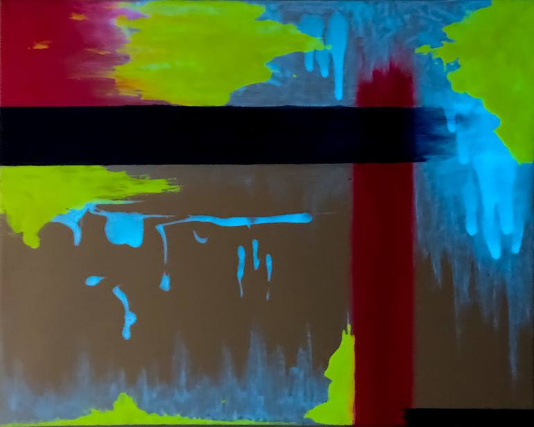 Original Minimalism Abstract Painting by Julia Kosterova