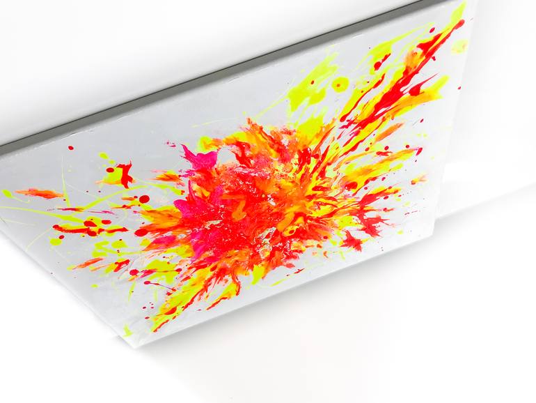 Original Abstract Fantasy Painting by Julia Kosterova
