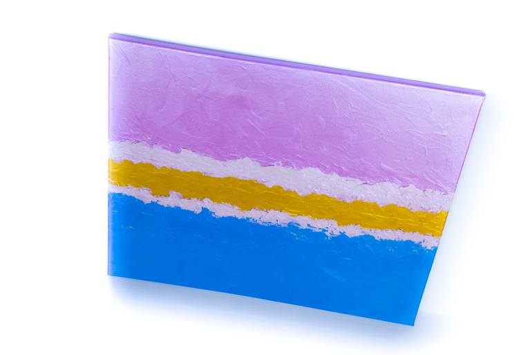 Original Abstract Beach Painting by Julia Kosterova