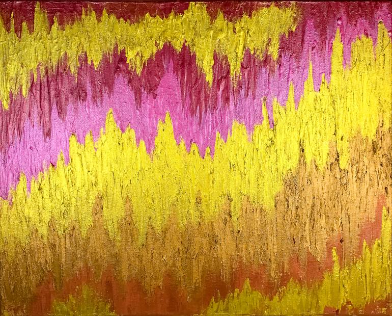 Original Abstract Expressionism Abstract Painting by Julia Kosterova