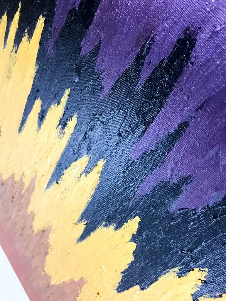 Original Abstract Expressionism Abstract Painting by Julia Kosterova