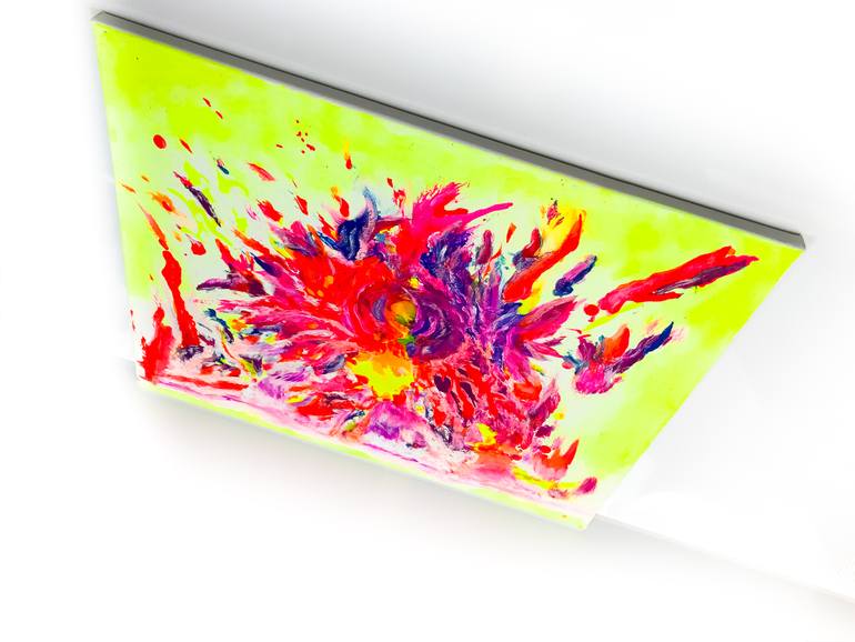 Original Abstract Fantasy Painting by Julia Kosterova