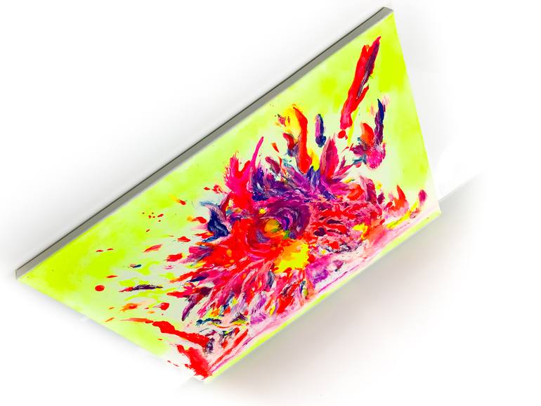 Original Abstract Fantasy Painting by Julia Kosterova