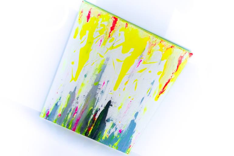 Original Abstract Cities Painting by Julia Kosterova