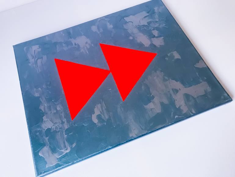 Original Minimalism Music Painting by Julia Kosterova