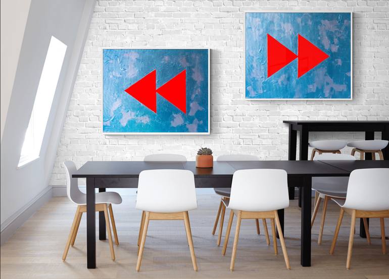 Original Conceptual Music Painting by Julia Kosterova