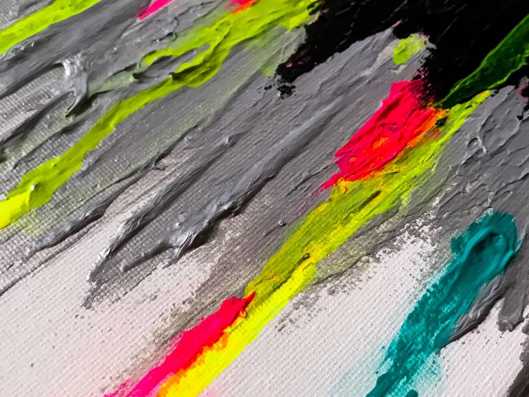 Original Abstract Expressionism Abstract Painting by Julia Kosterova