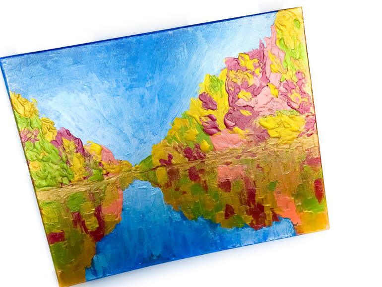 Original Abstract Expressionism Other Painting by Julia Kosterova