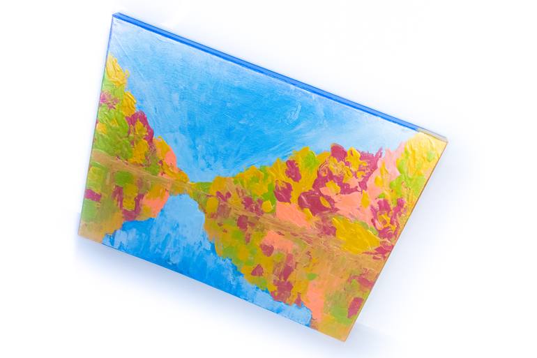 Original Abstract Expressionism Other Painting by Julia Kosterova