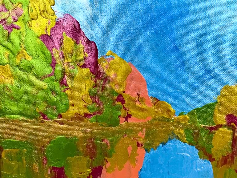 Original Abstract Expressionism Other Painting by Julia Kosterova