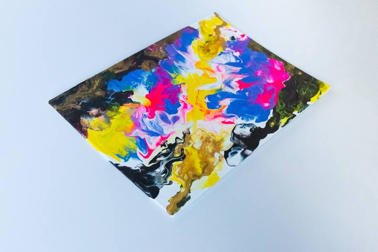 Original Abstract Expressionism Abstract Painting by Julia Kosterova