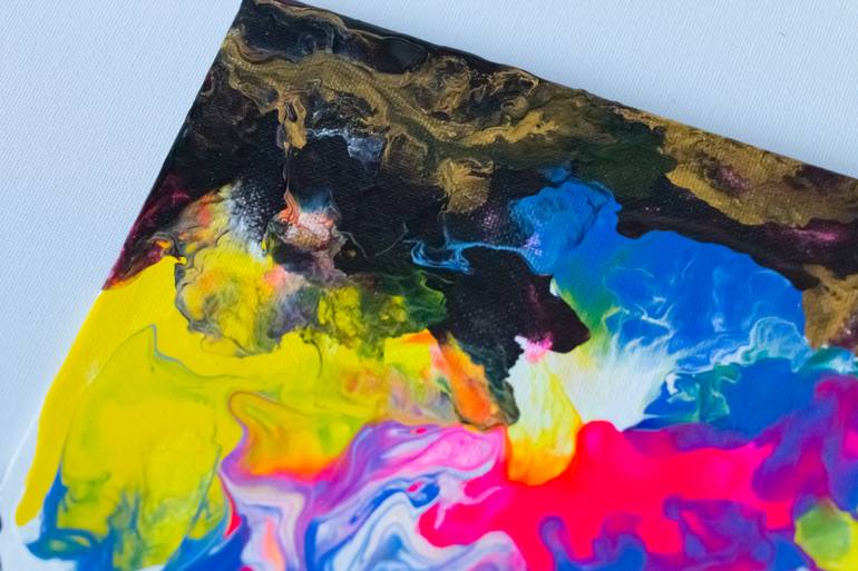 Original Abstract Expressionism Abstract Painting by Julia Kosterova