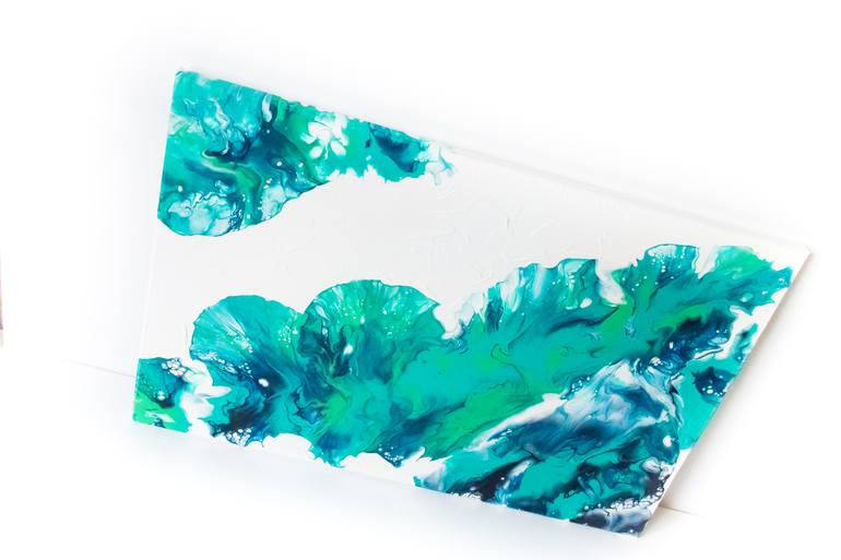 Original Abstract Floral Painting by Julia Kosterova
