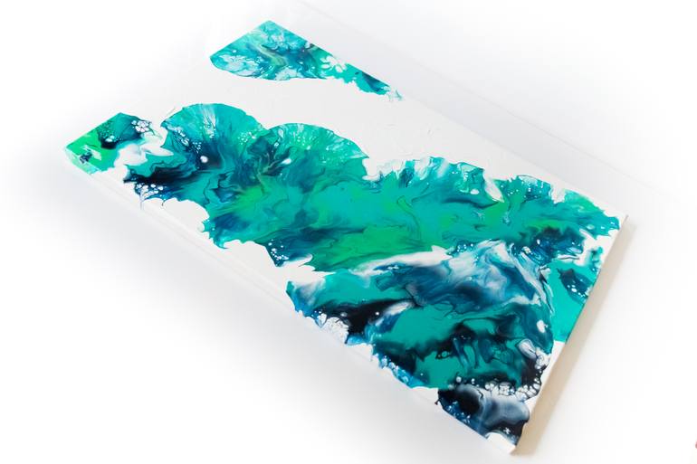 Original Abstract Floral Painting by Julia Kosterova