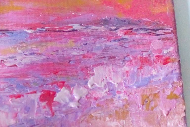 Original Impressionism Beach Painting by Julia Kosterova