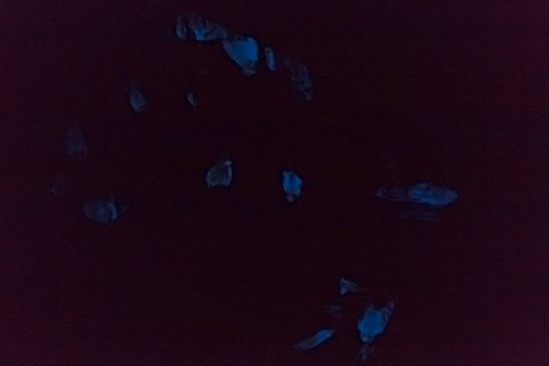 Original Abstract Boat Painting by Julia Kosterova