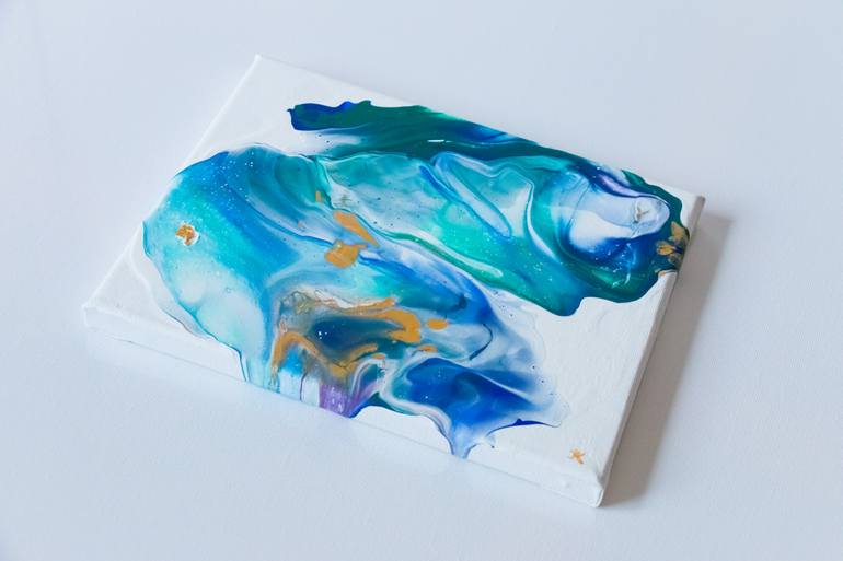 Original Abstract Animal Painting by Julia Kosterova