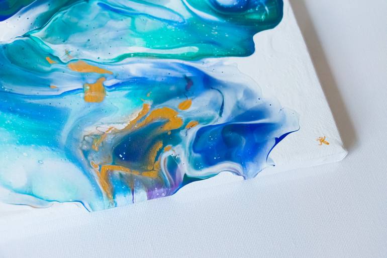 Original Abstract Animal Painting by Julia Kosterova