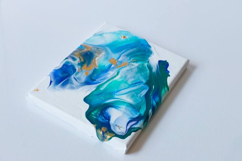 Original Abstract Animal Painting by Julia Kosterova