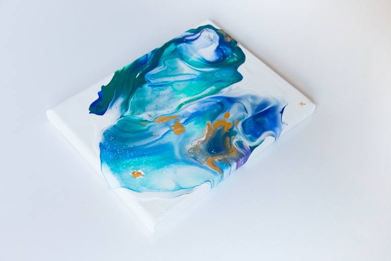 Original Abstract Animal Painting by Julia Kosterova