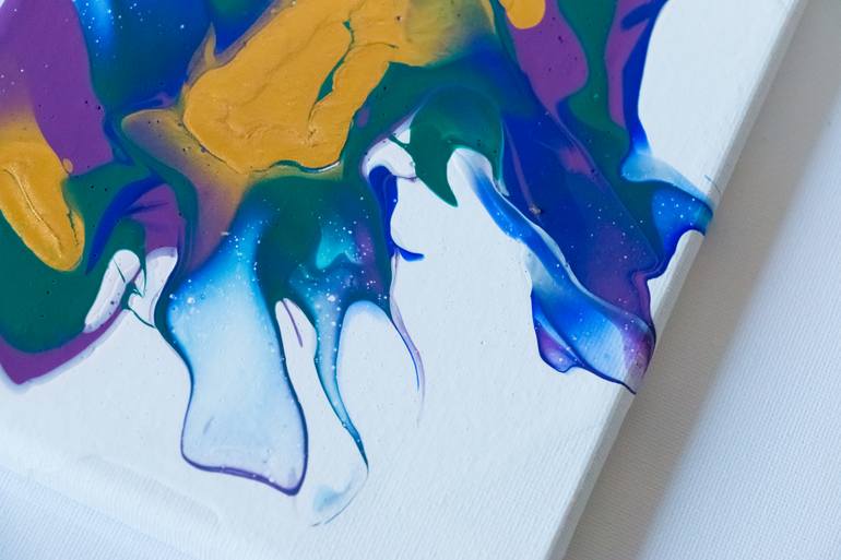 Original Abstract Animal Painting by Julia Kosterova
