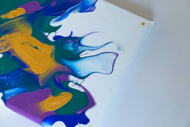 Original Abstract Animal Painting by Julia Kosterova