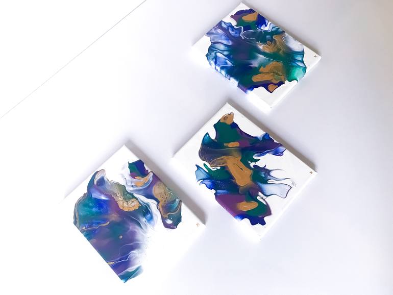 Original Abstract Animal Painting by Julia Kosterova