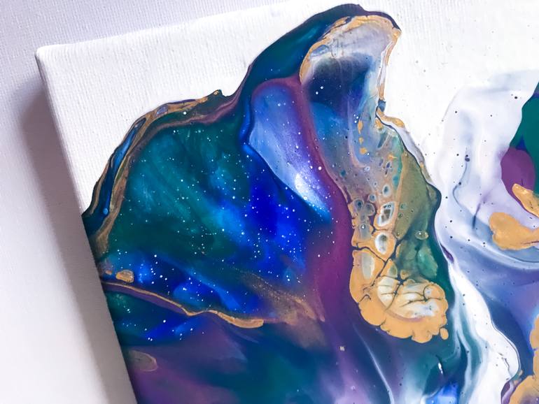 Original Abstract Animal Painting by Julia Kosterova