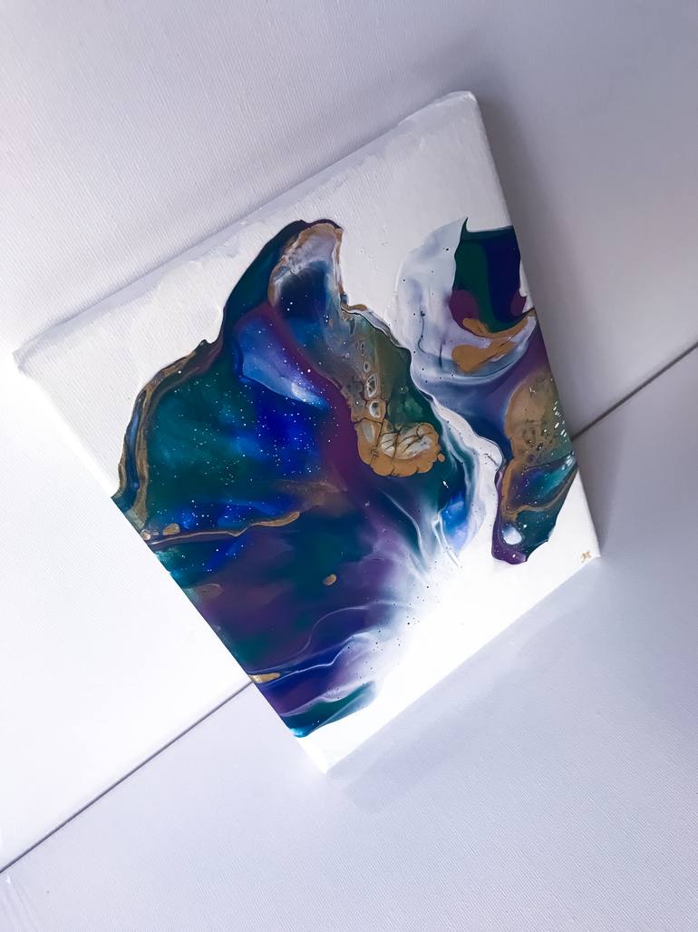 Original Abstract Animal Painting by Julia Kosterova