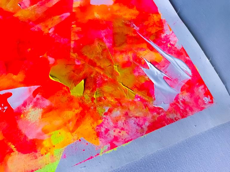 Original Abstract Expressionism Abstract Painting by Julia Kosterova