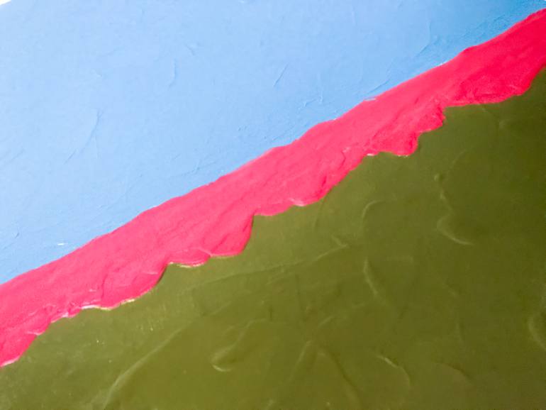 Original Abstract Landscape Painting by Julia Kosterova