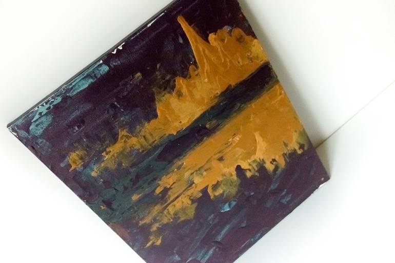 Original Abstract Outer Space Painting by Julia Kosterova