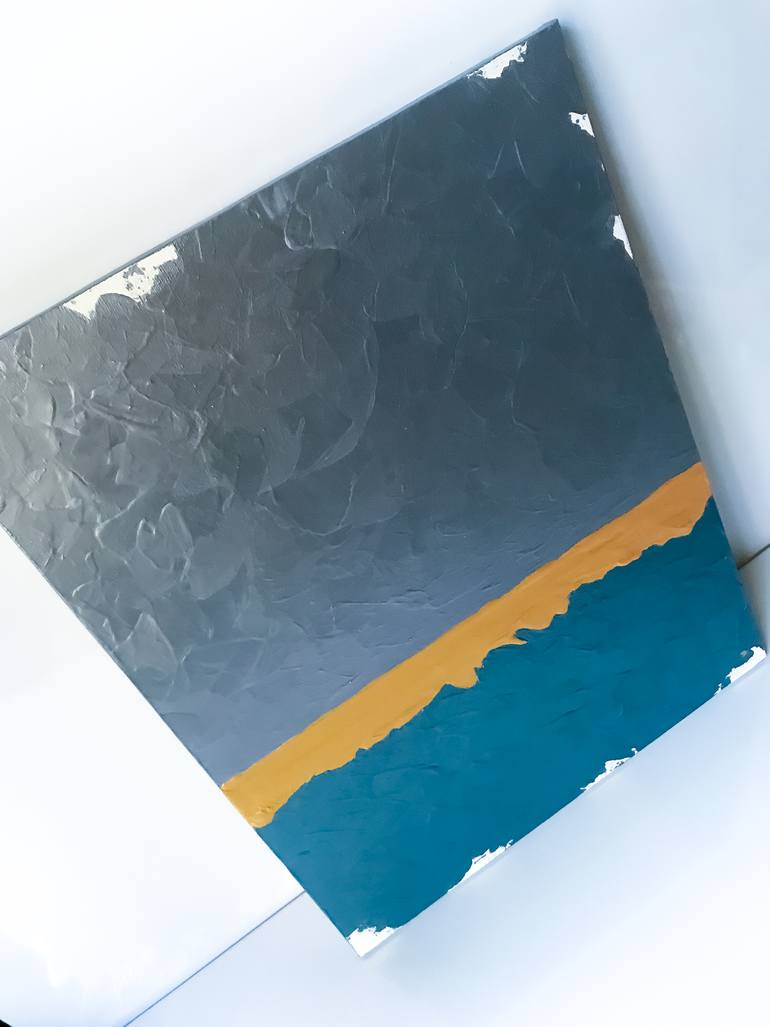 Original Abstract Seascape Painting by Julia Kosterova
