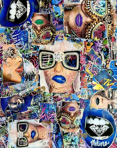 Original Fashion Collage by Melina Sobi