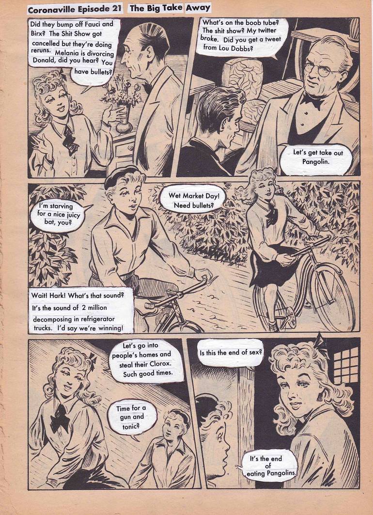 Original Conceptual Comics Collage by Matthew Rose