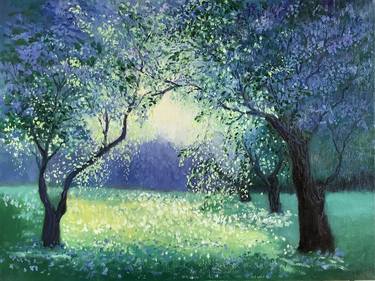 Original Impressionism Landscape Paintings by Antonina Dunaeva